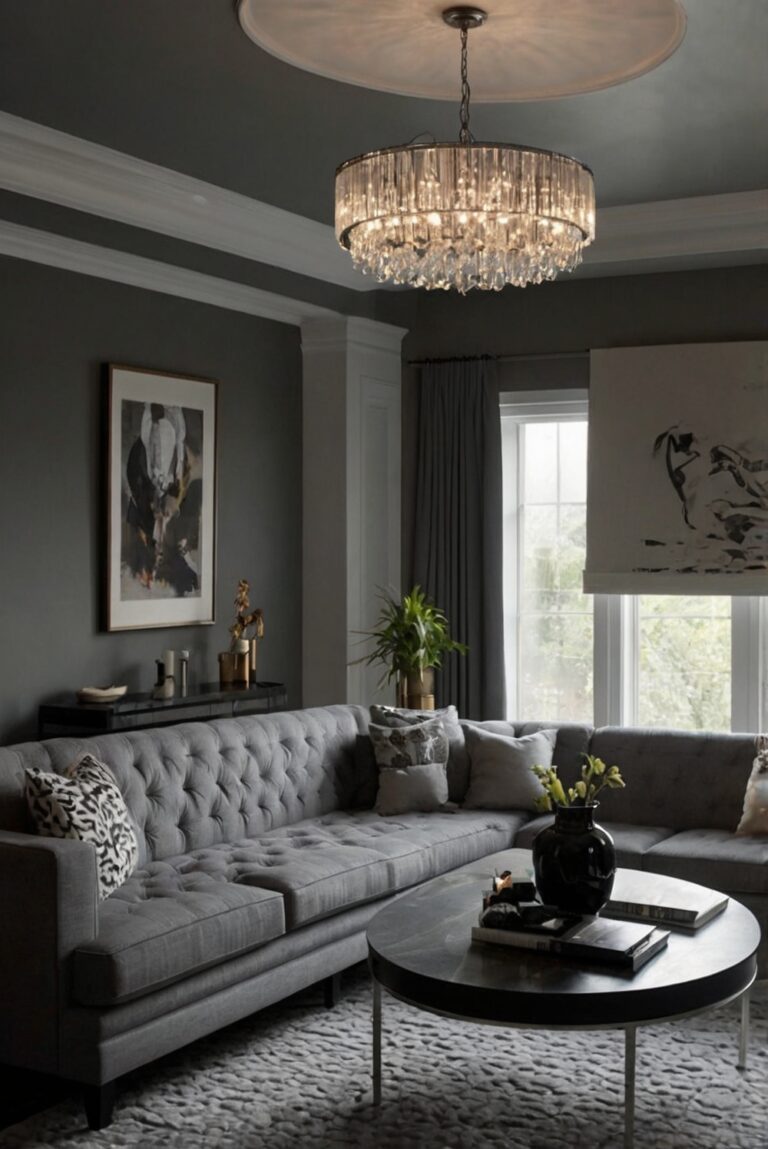 9 Colors That Go With Gray and Black Home Décor