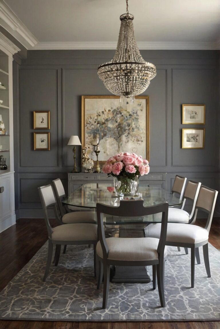 Top 9 Best Color Combinations for Gray Dining Rooms