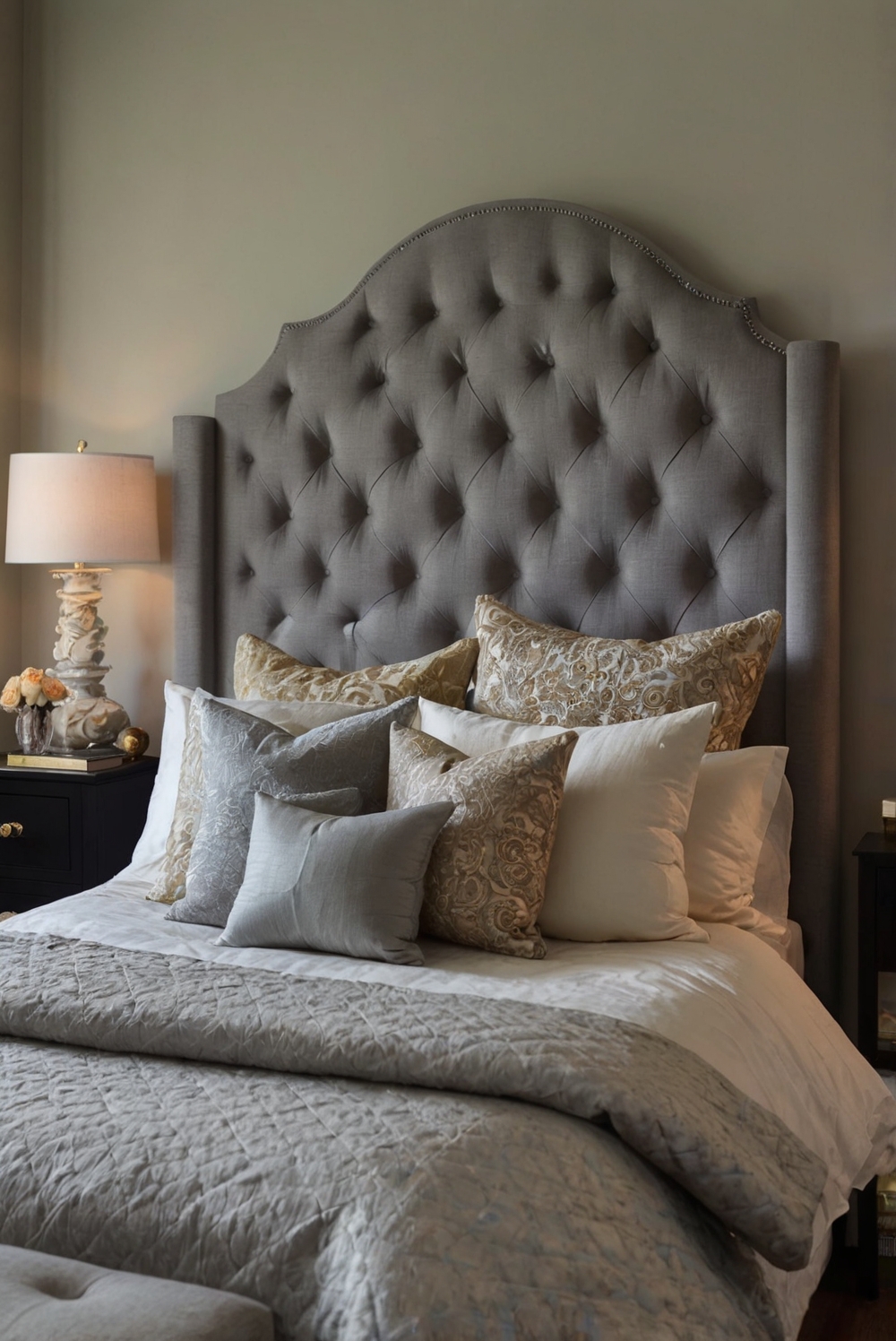 "9 Best Color Combinations to Enhance Your Gray Headboard"