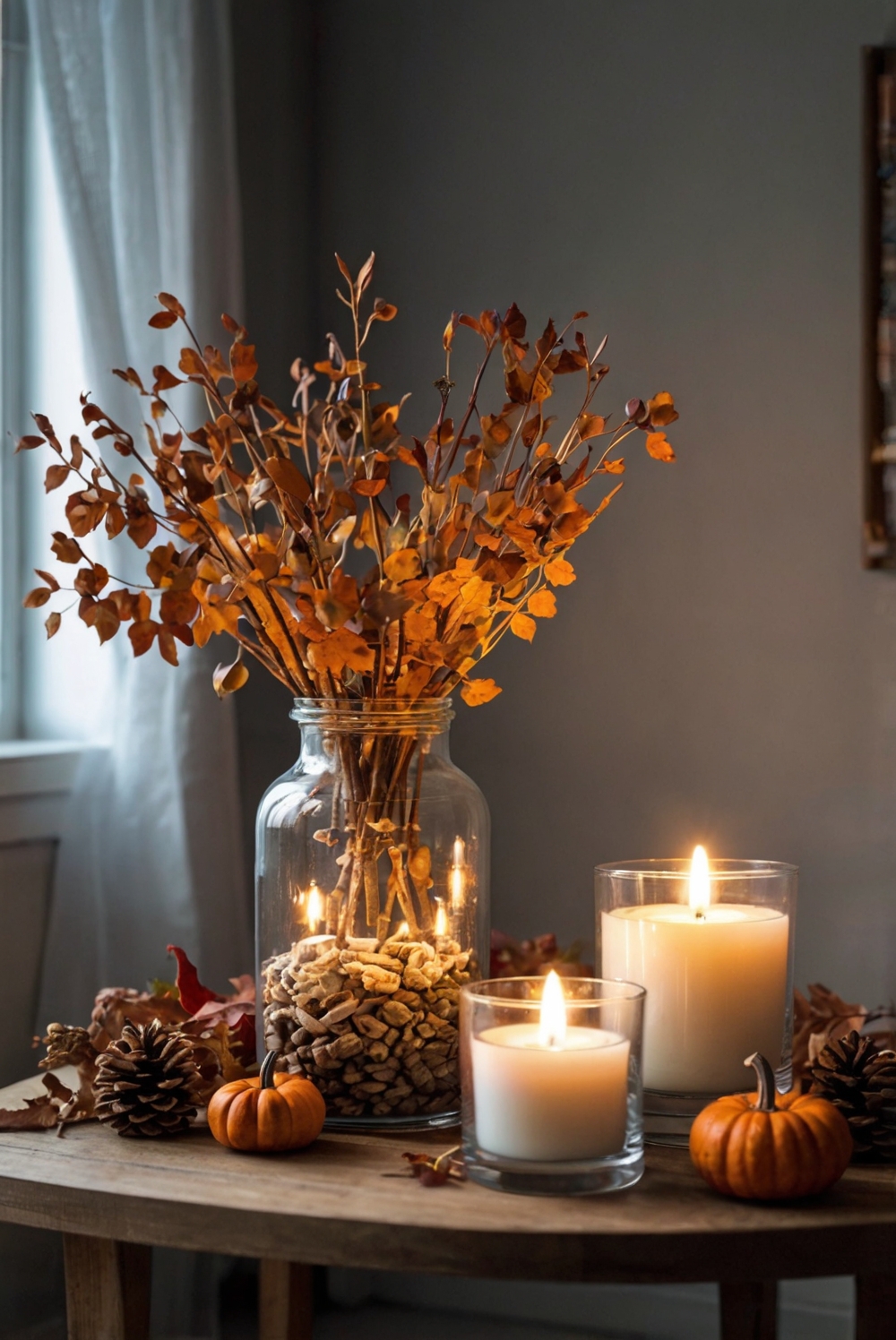 Fall Apartment Decor, Boho Chic Decor, Modern Rustic Decor, Cozy Winter Decor, Scandinavian Style Decor