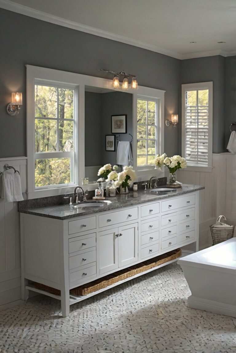 Top 9 Paint Colors to Go with Gray Vanity: Best Choices