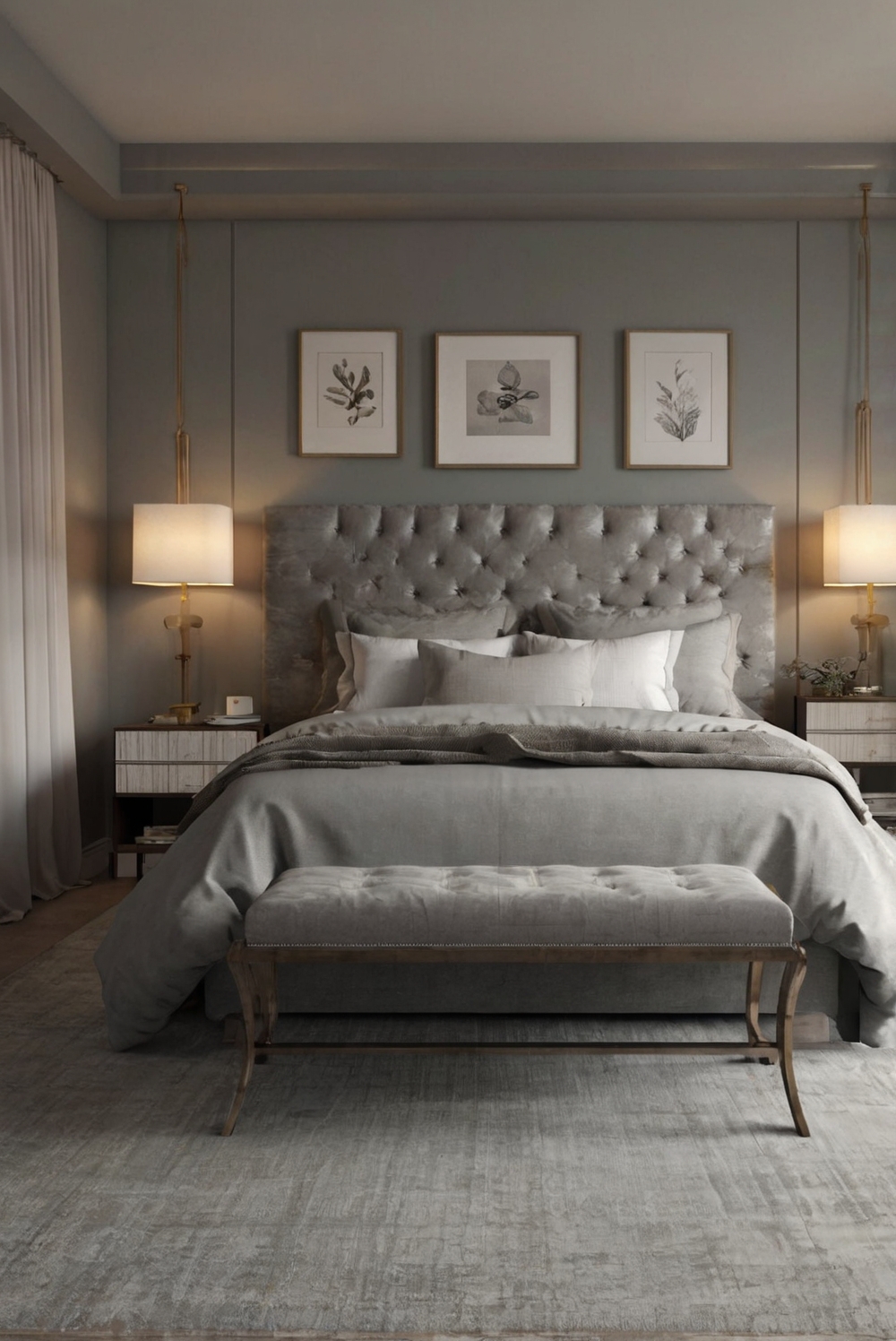 Top 9 Best Colors to Pair with Gray in the Bedroom