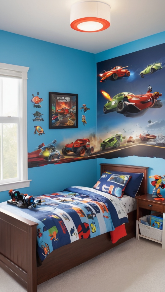 boys gaming room decor, gamer bedroom furniture, video game themed bedroom, gaming setup for boys, kids gaming room design