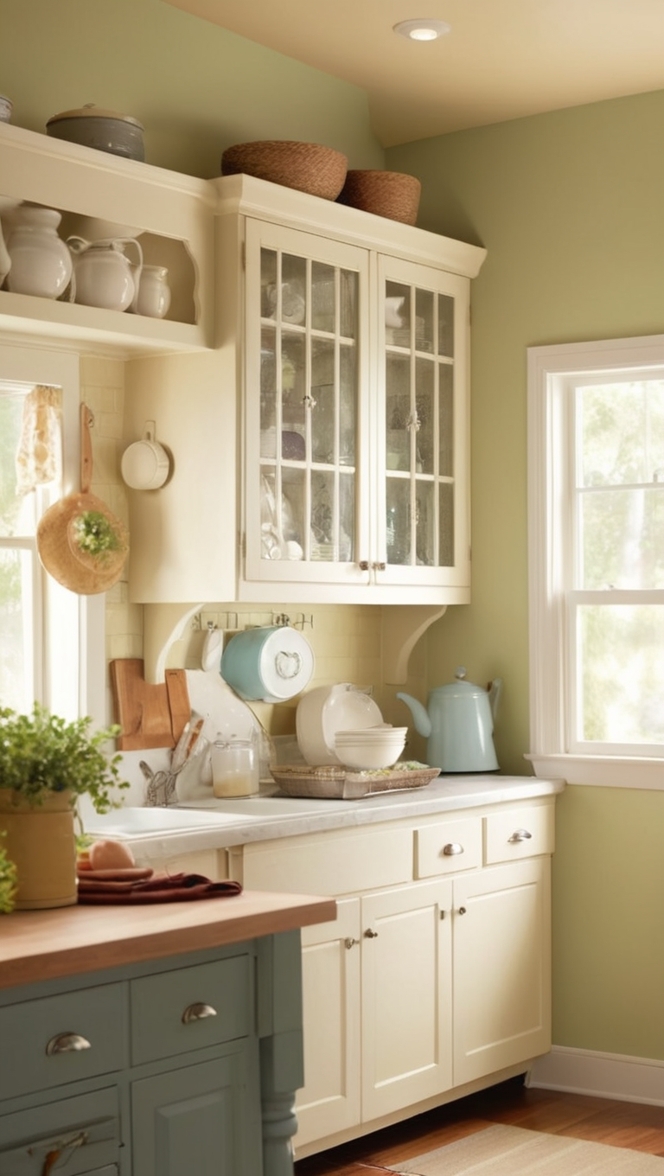 kitchen design ideas, farmhouse kitchen decor, small cottage kitchen, rustic kitchen cabinets, country kitchen style