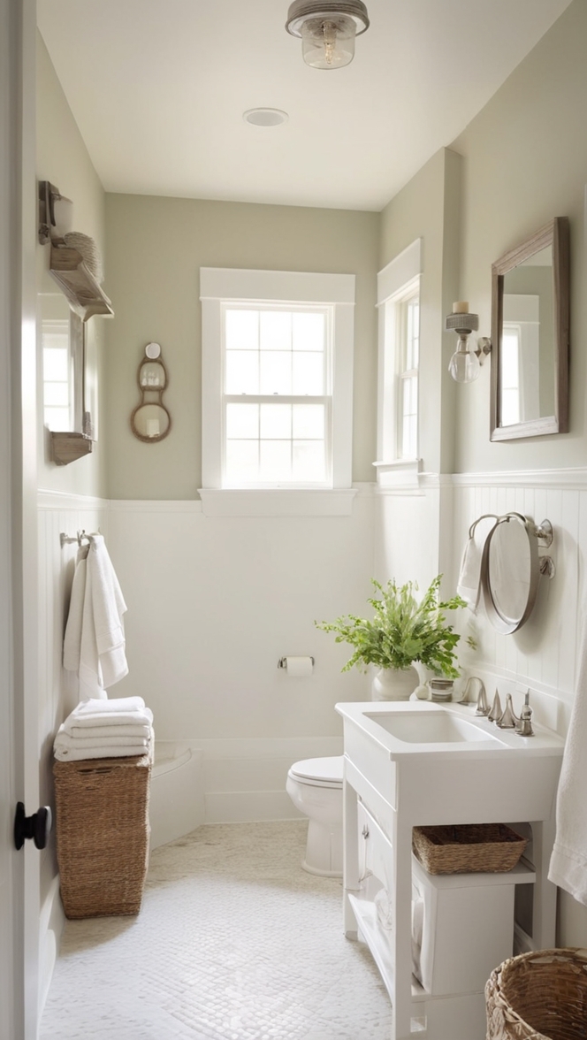 small bathroom renovation, modern farmhouse bathroom, bathroom remodel ideas, rustic bathroom design, farmhouse style bathroom