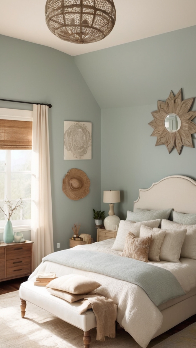 bedroom decor, cozy bedroom, aesthetic room, interior design, home decoration