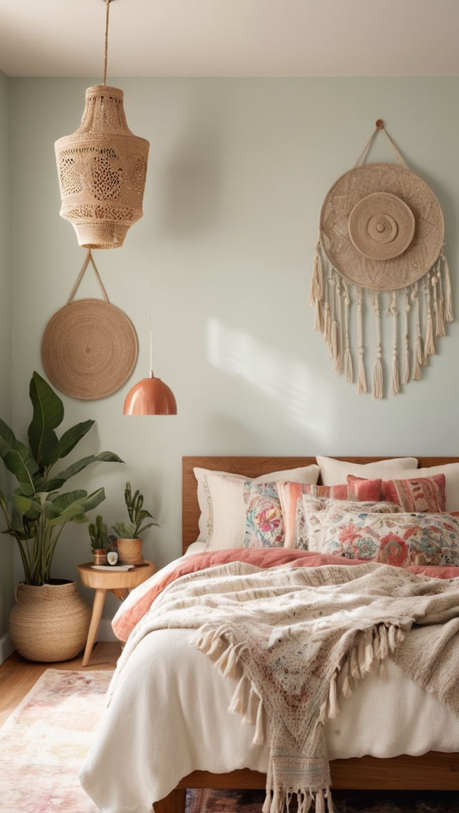 boho chic decor, bohemian bedroom furniture, Boho bedding, boho room ideas, boho style furniture