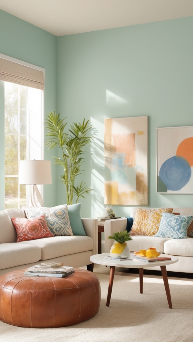 colorful interior design, minimalist decor, home renovation ideas, modern living spaces, stylish home furnishings