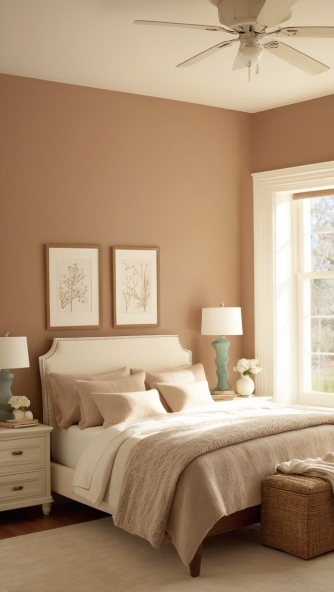 bedroom painting ideas, best bedroom paint colors, cozy bedroom decor, calming bedroom colors, relaxing bedroom paint