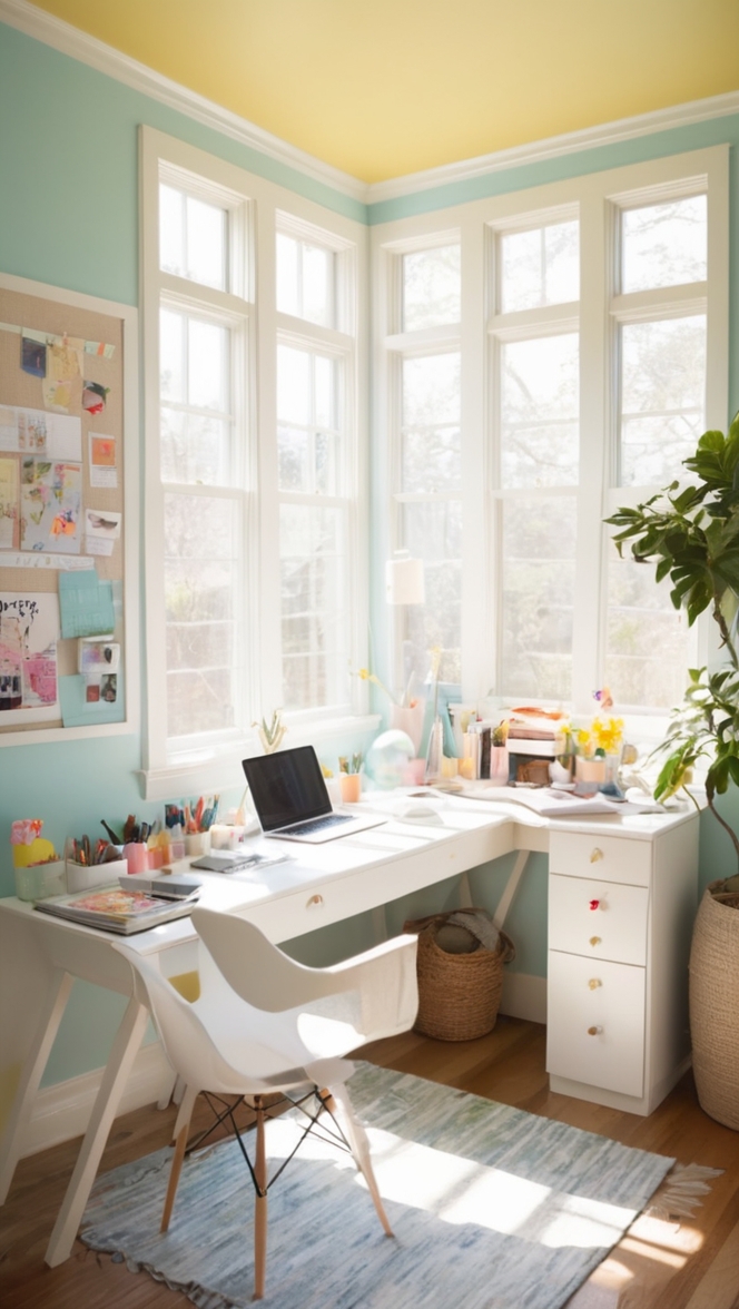 home office renovation, craft room storage solutions, work from home organization, DIY home office decor, small space craft room