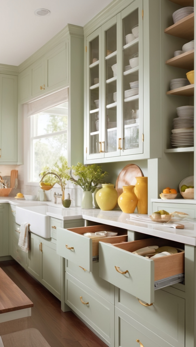 kitchen cabinet organization, drawer dividers, drawer organizers, kitchen organization ideas, kitchen storage ideas