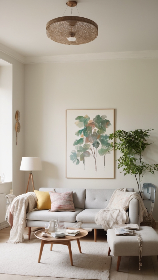 vintage home decor, modern minimalist design, vintage furniture, retro living room, vintage interior design