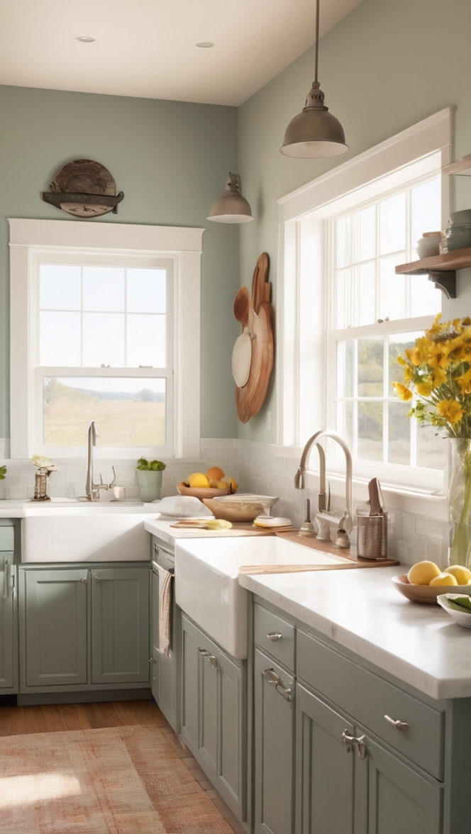 farmhouse kitchen renovation, kitchen design ideas, modern farmhouse decor, farmhouse sink, metal kitchen cabinets