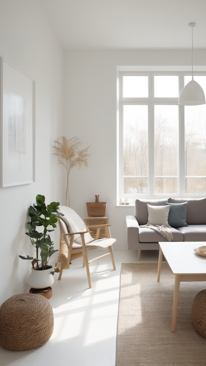 nordic style living room, scandinavian home decor, minimalist interior design, nordic furniture, contemporary scandinavian design