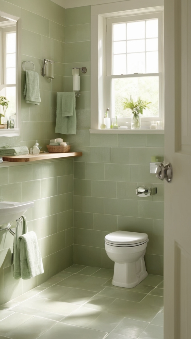 sage green ceramic tile, sage green glass tile, sage green subway tile, sage green mosaic tile, sage green porcelain tile