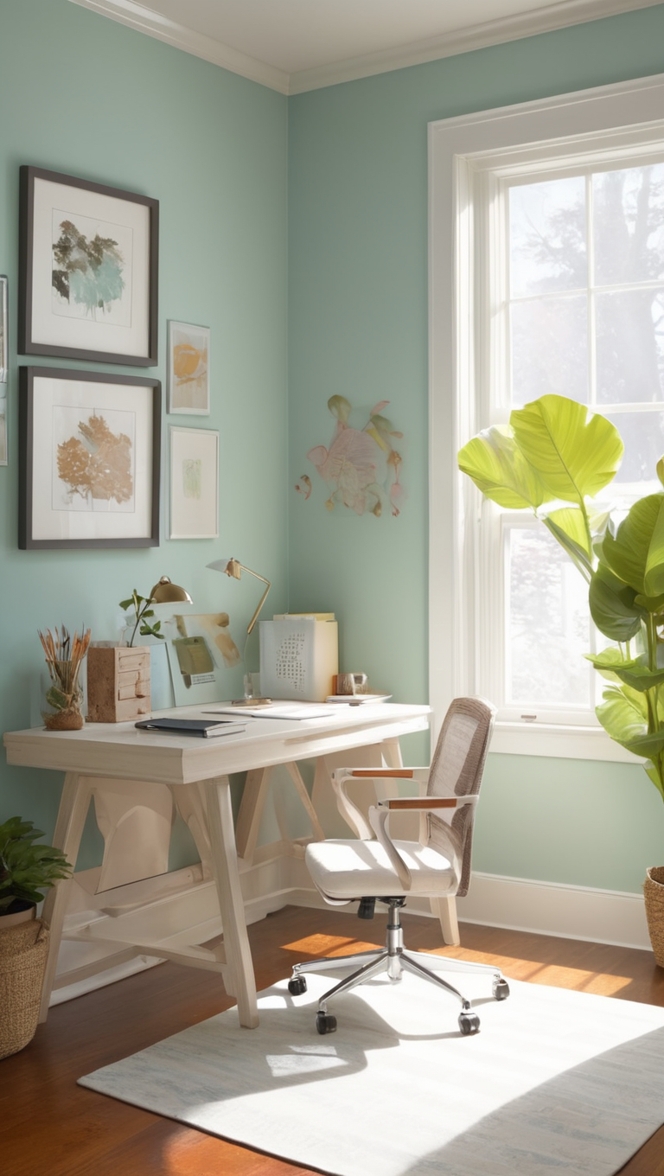 Small business office setup, Home office furniture, Office desk setup, Compact office solutions, Home office organization