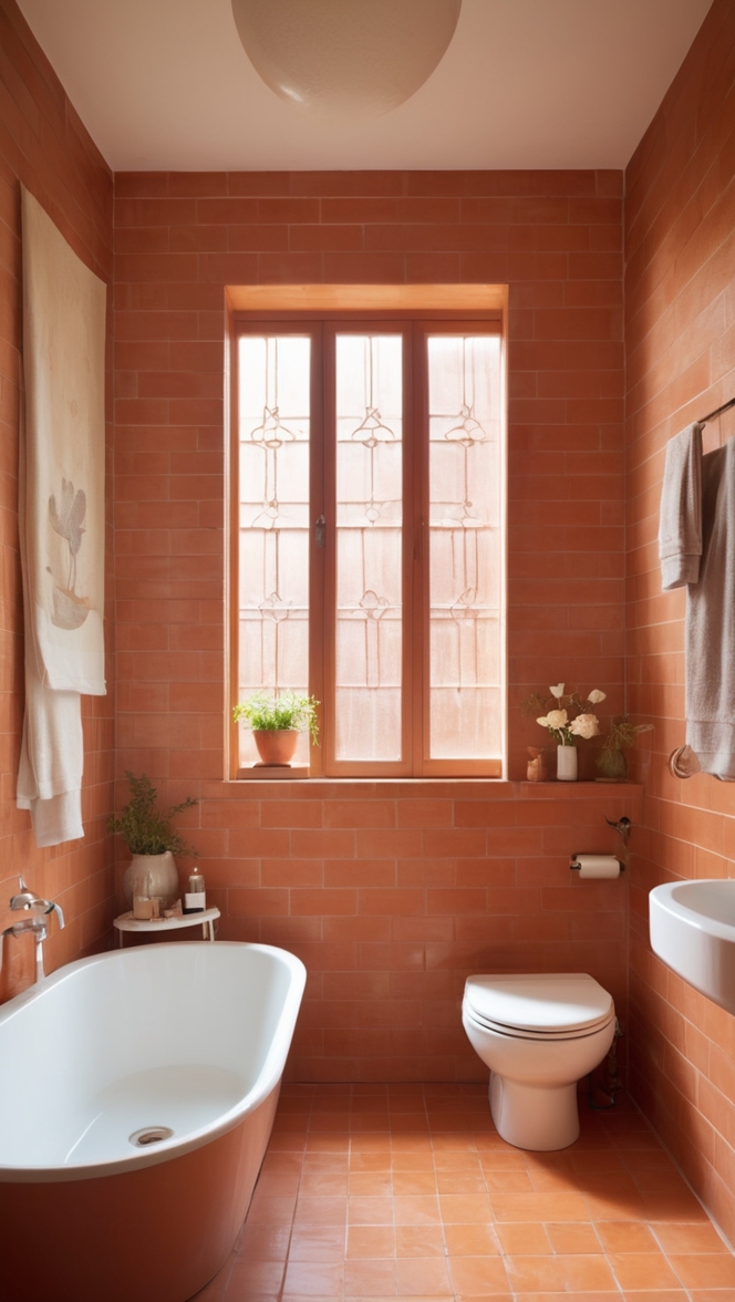 terracotta tile flooring, terracotta tile backsplash, terracotta tile installation, rustic terracotta tiles, terracotta tile design