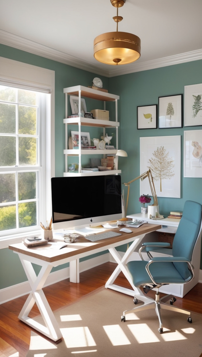 dual monitor arm, dual monitor setup, home office monitor display, dual monitor stand, dual screen desk arrangement