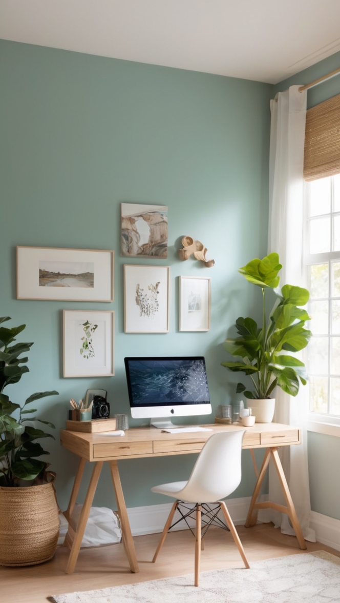 home office setup, small home office, workspace design, home office storage, desk organization