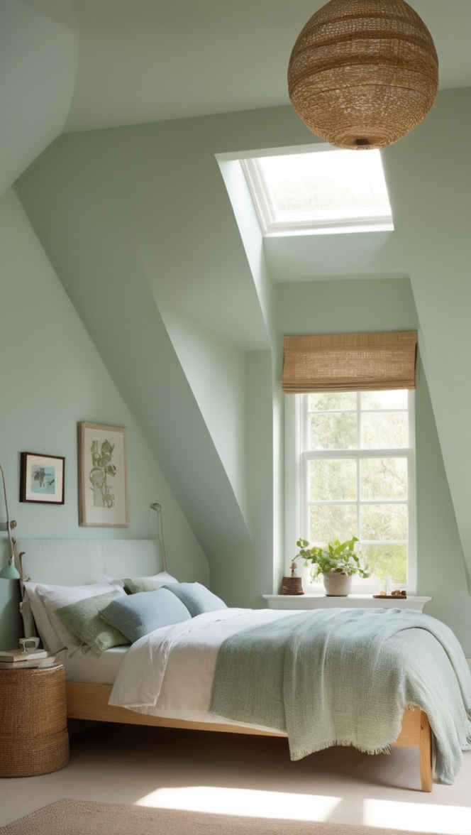 sage green bedroom decor, sage green and blue decor, blue and sage green bedroom, sage green and blue bedding, sage green and blue walls